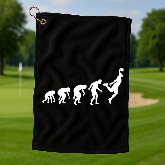 Evolution of a Hooper Basetball Player Design Golf Towel
