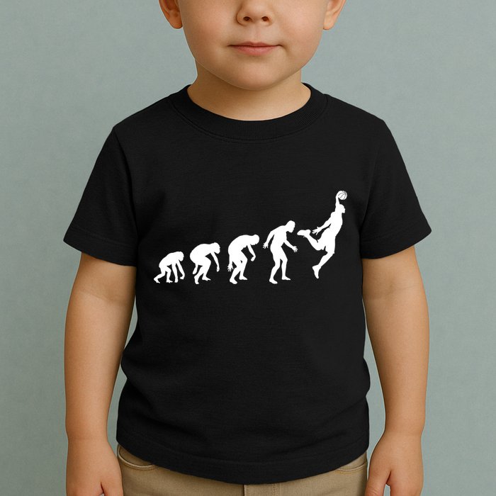 Evolution of a Hooper Basetball Player Design Toddler T-Shirt
