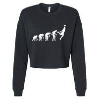 Evolution of a Hooper Basetball Player Design Cropped Pullover Crew