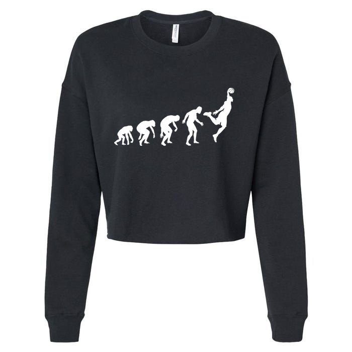 Evolution of a Hooper Basetball Player Design Cropped Pullover Crew