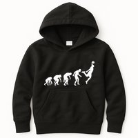 Evolution of a Hooper Basetball Player Design Kids Hoodie