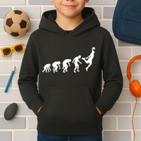 Evolution of a Hooper Basetball Player Design Kids Hoodie