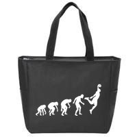 Evolution of a Hooper Basetball Player Design Zip Tote Bag