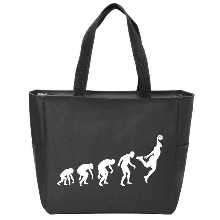 Evolution of a Hooper Basetball Player Design Zip Tote Bag