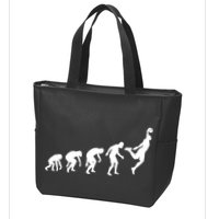 Evolution of a Hooper Basetball Player Design Zip Tote Bag