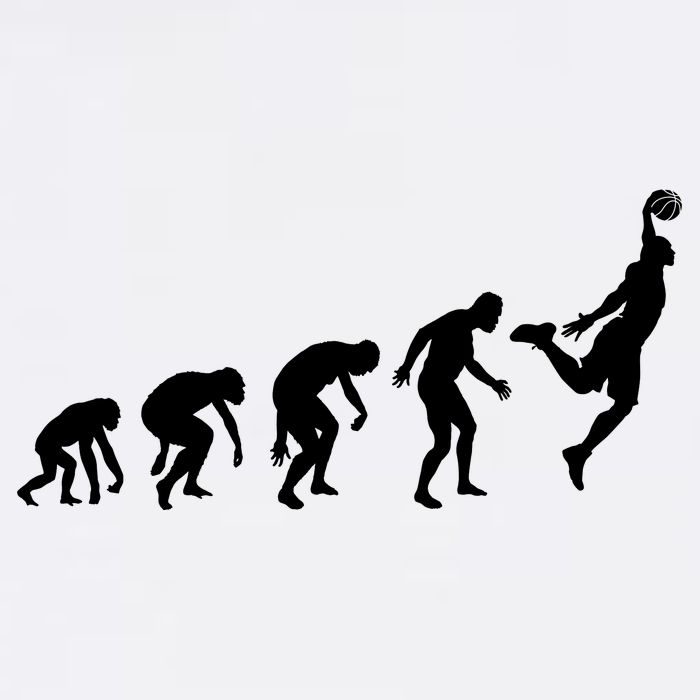 Evolution of a Hooper Basetball Player Design Garment-Dyed Sweatshirt