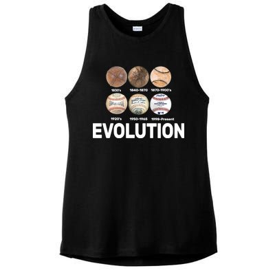 Evolution Of Baseball Ladies PosiCharge Tri-Blend Wicking Tank