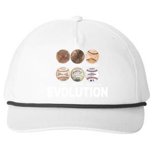 Evolution Of Baseball Snapback Five-Panel Rope Hat