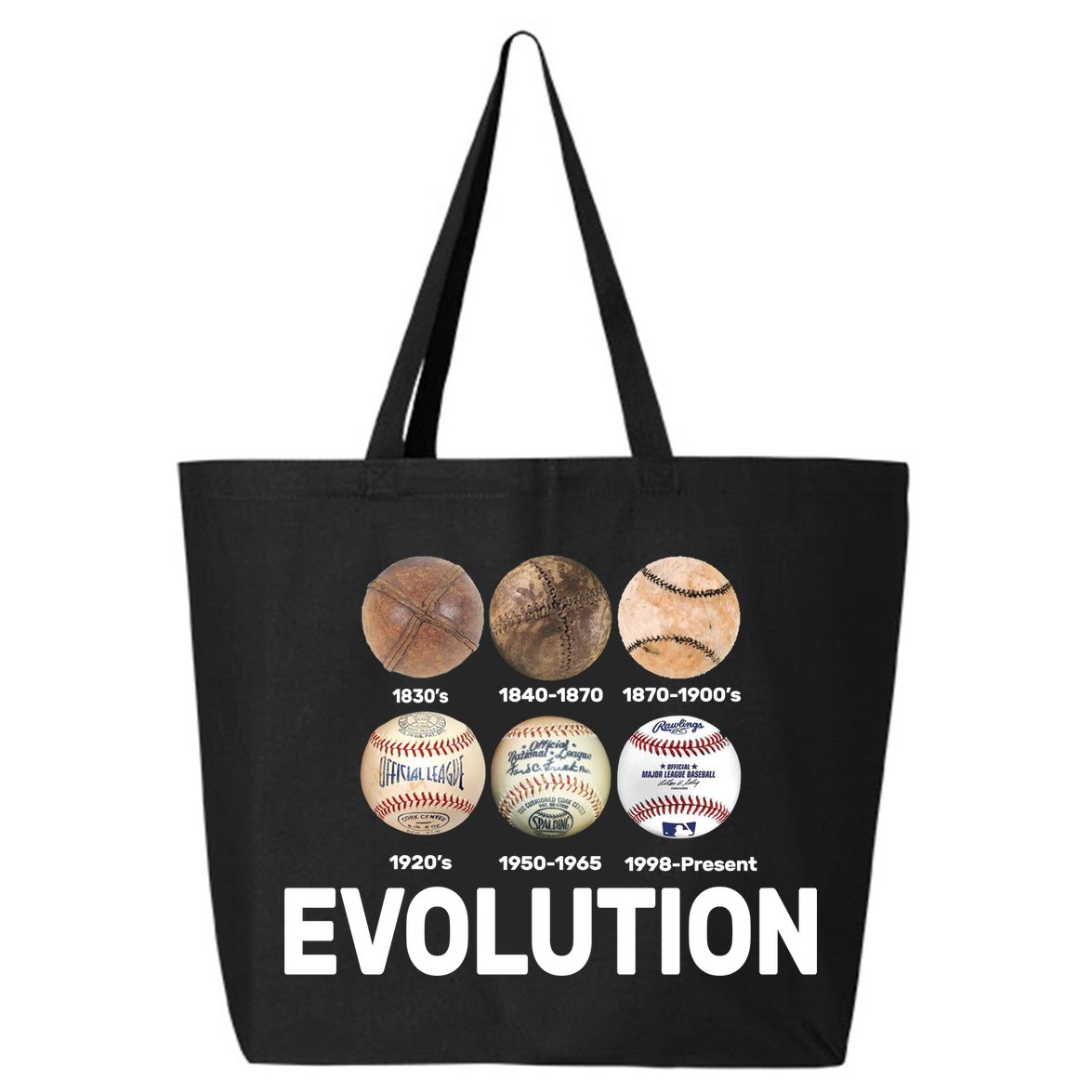 Evolution Of Baseball 25L Jumbo Tote