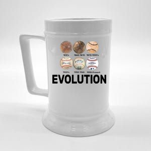 Evolution Of Baseball Beer Stein