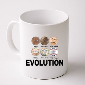 Evolution Of Baseball Coffee Mug