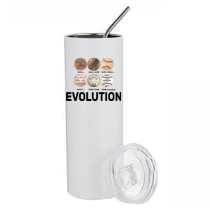 Evolution Of Baseball Stainless Steel Tumbler