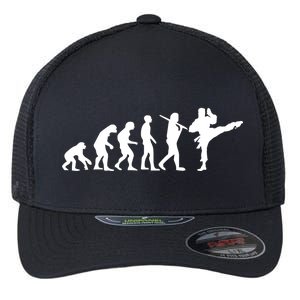 Evolution of Karate Flexfit Unipanel Trucker Cap