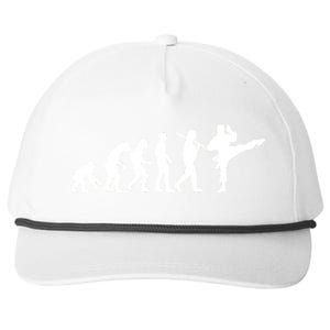 Evolution of Karate Snapback Five-Panel Rope Hat