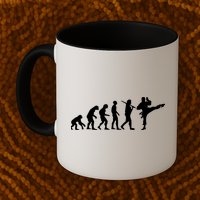 Evolution of Karate Mug