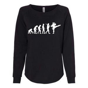 Evolution of Karate Womens California Wash Sweatshirt