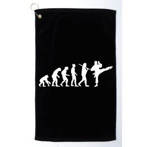 Evolution of Karate Platinum Collection Golf Towel