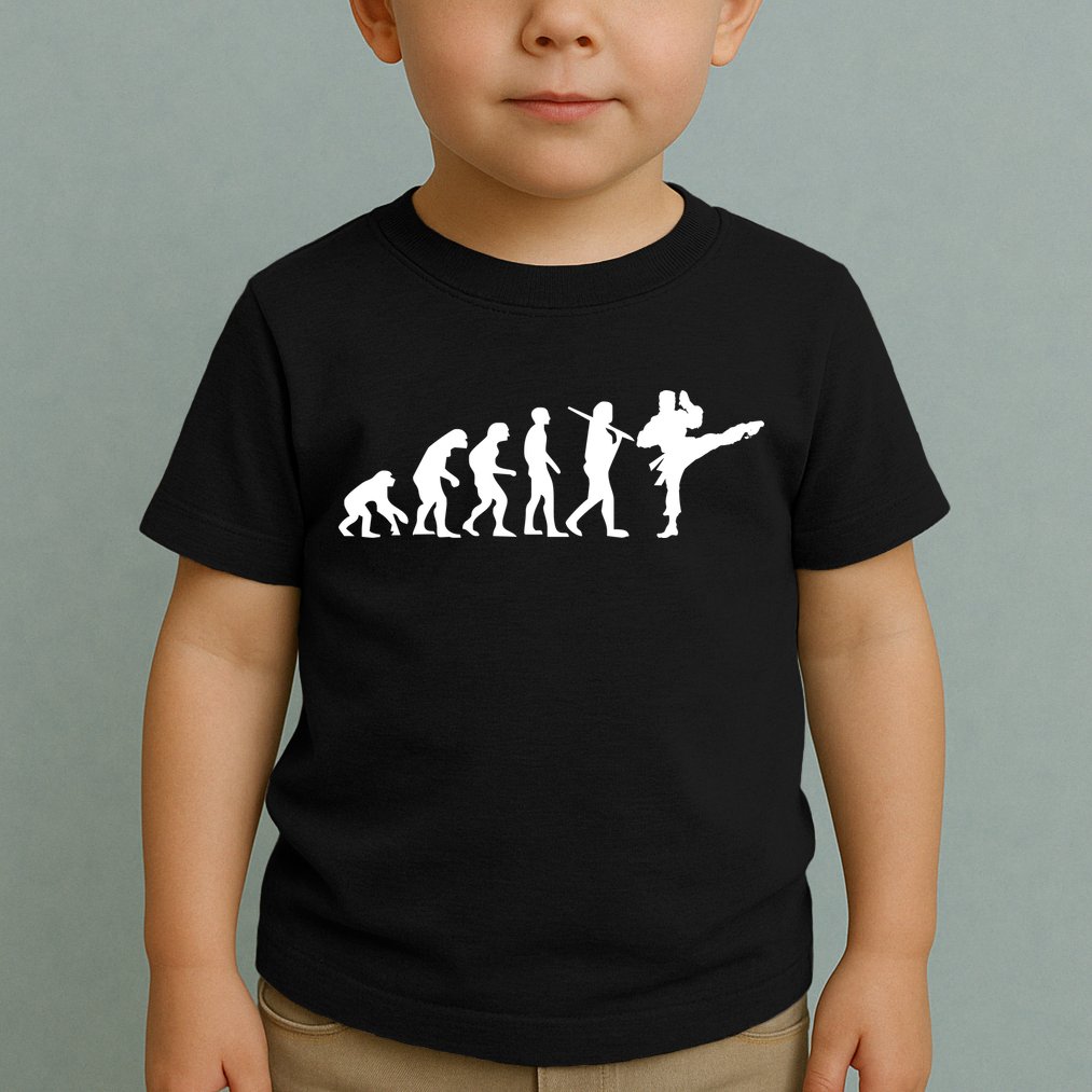 Evolution of Karate Toddler T-Shirt