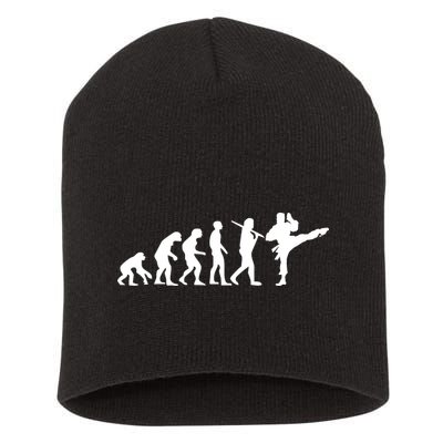 Evolution of Karate Short Acrylic Beanie