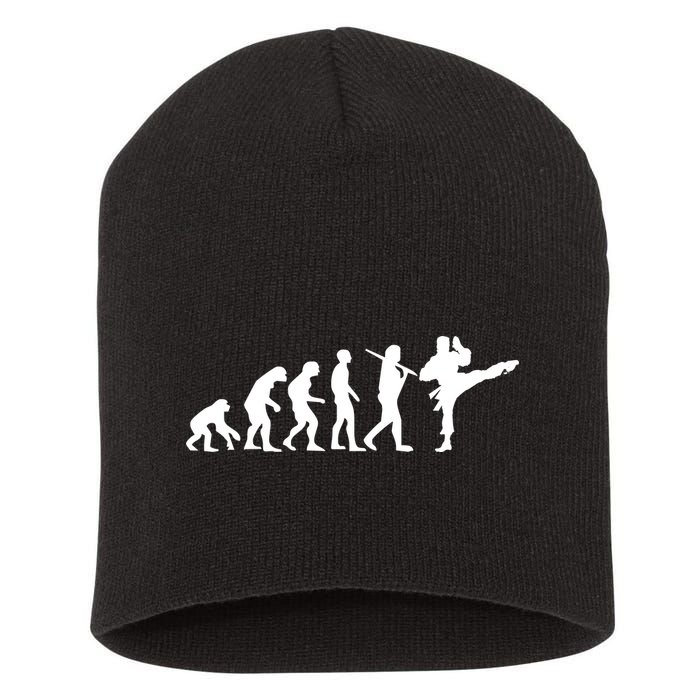 Evolution of Karate Short Acrylic Beanie