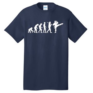 Evolution of Karate Tall T-Shirt