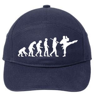 Evolution of Karate 7-Panel Snapback Hat