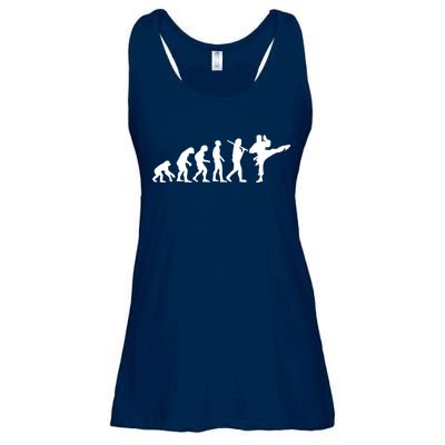 Evolution of Karate Ladies Essential Flowy Tank