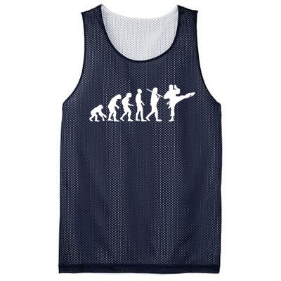 Evolution of Karate Mesh Reversible Basketball Jersey Tank