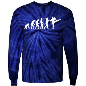 Evolution of Karate Tie-Dye Long Sleeve Shirt