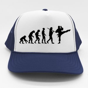 Evolution of Karate Trucker Hat