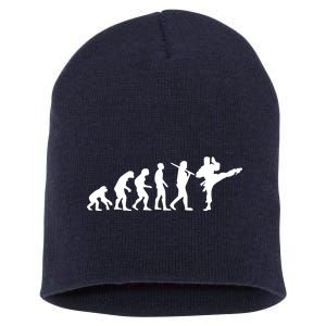 Evolution of Karate Short Acrylic Beanie