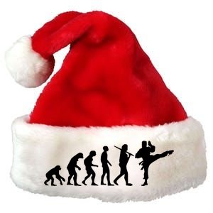 Evolution of Karate Premium Christmas Santa Hat