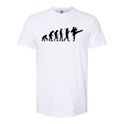 Evolution of Karate Softstyle CVC T-Shirt