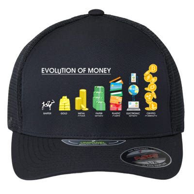 Evolution of Money Flexfit Unipanel Trucker Cap