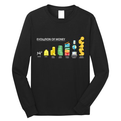 Evolution of Money Long Sleeve Shirt