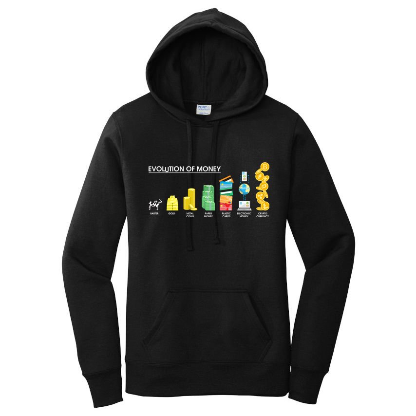 Evolution of Money Women's Pullover Hoodie