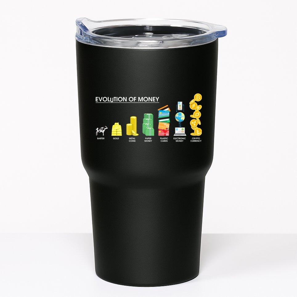 Evolution of Money Tumbler