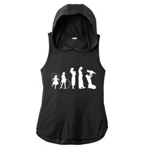 Evolution Of Mother Ladies PosiCharge Tri-Blend Wicking Draft Hoodie Tank