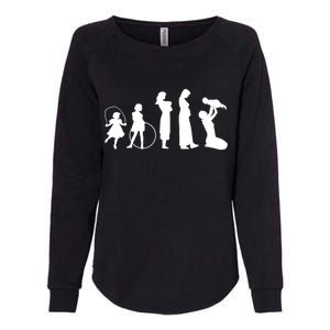 Evolution Of Mother Womens California Wash Sweatshirt