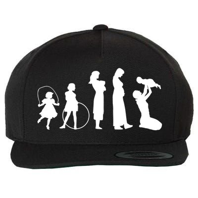 Evolution Of Mother Wool Snapback Cap