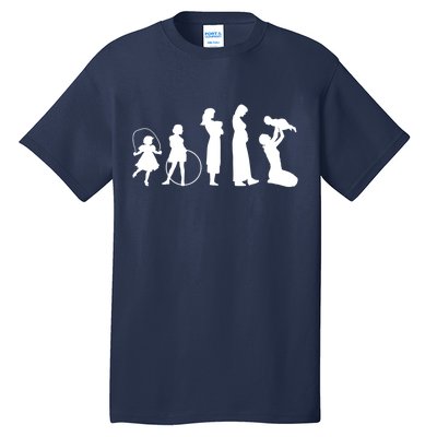 Evolution Of Mother Tall T-Shirt