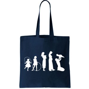 Evolution Of Mother Tote Bag