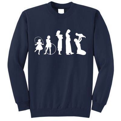 Evolution Of Mother Tall Sweatshirt