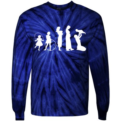 Evolution Of Mother Tie-Dye Long Sleeve Shirt