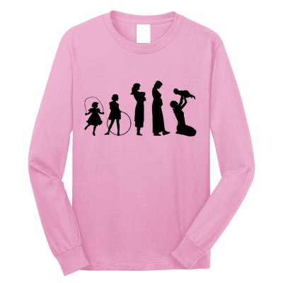 Evolution Of Mother Long Sleeve Shirt