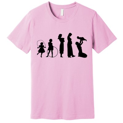 Evolution Of Mother Premium T-Shirt