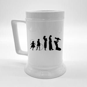 Evolution Of Mother Beer Stein