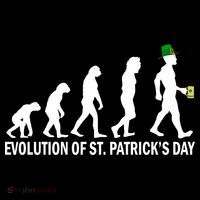 Evolution of St. Patrick's Day High Crown Mesh Back Trucker Hat