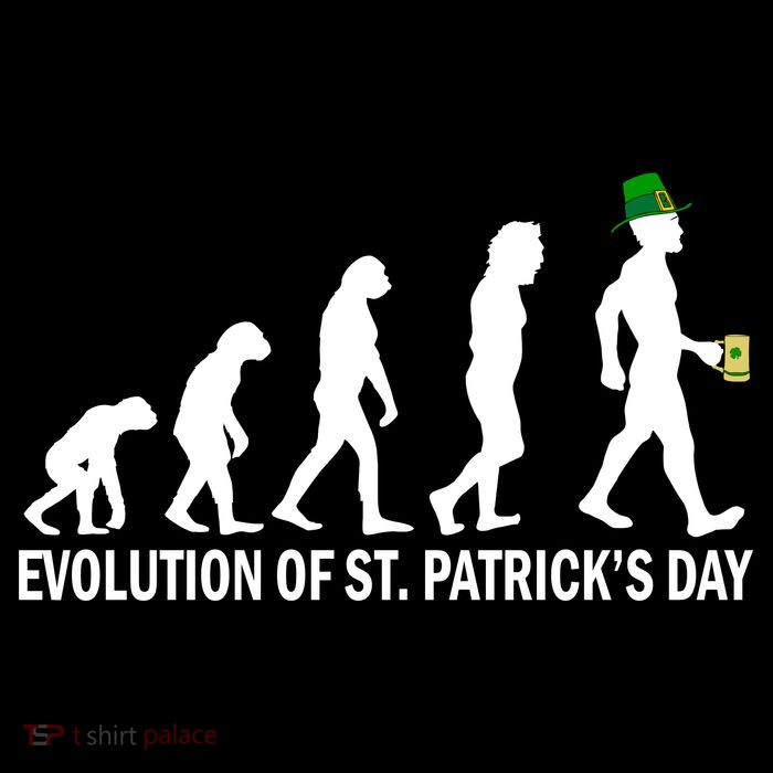 Evolution of St. Patrick's Day High Crown Mesh Back Trucker Hat