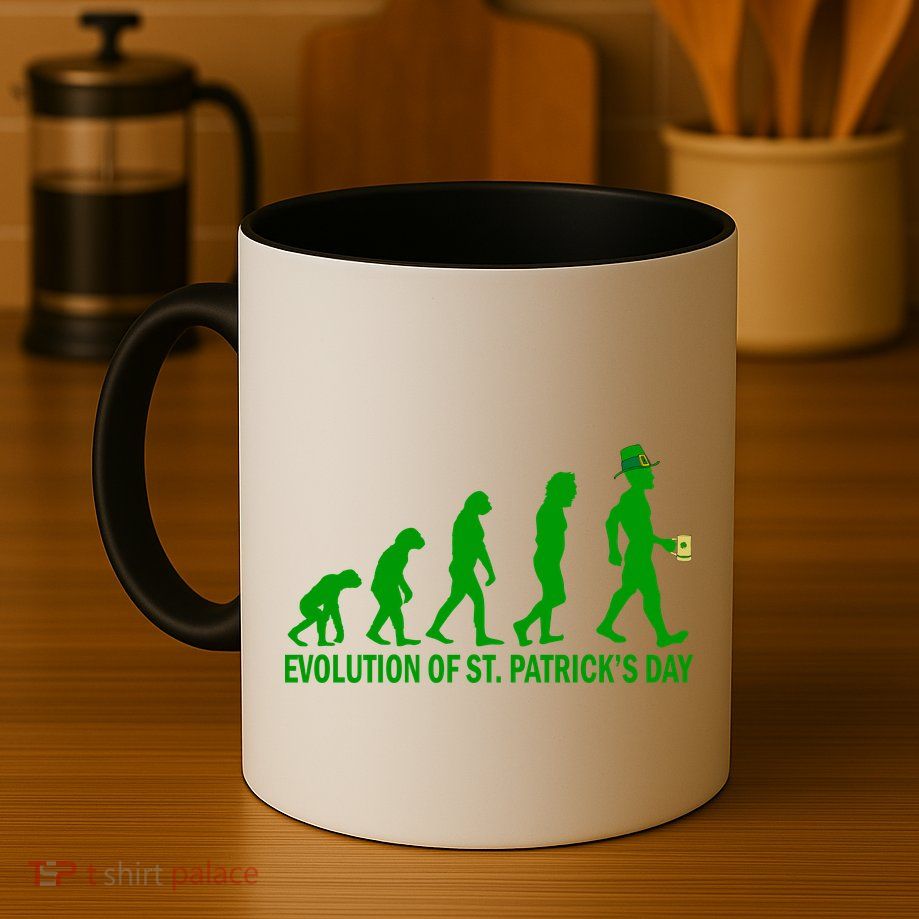 Evolution of St. Patrick's Day Mug